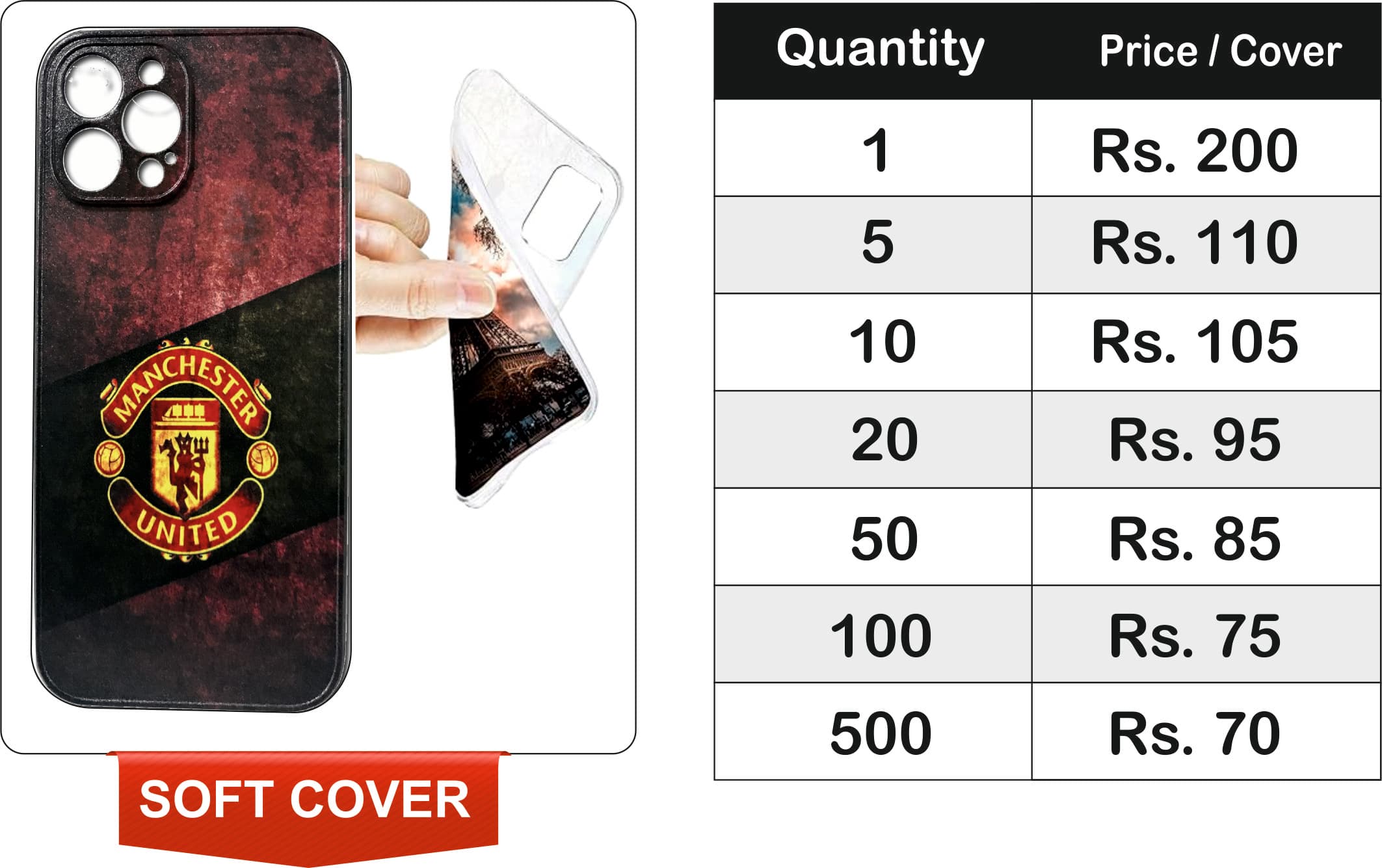 Soft Custom Mobile Cover