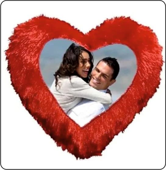 Custom Photo Pillow — Red