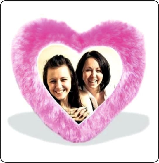 Custom Photo Pillow — Pink