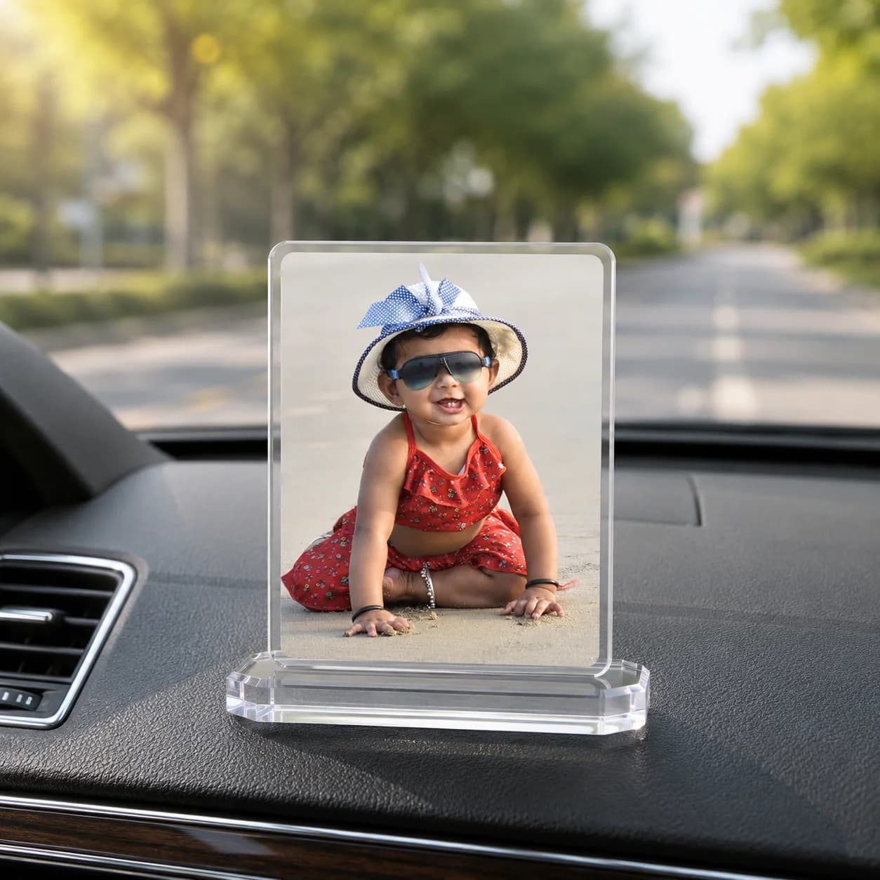 Arcylic Car Dashboard Standy view 2