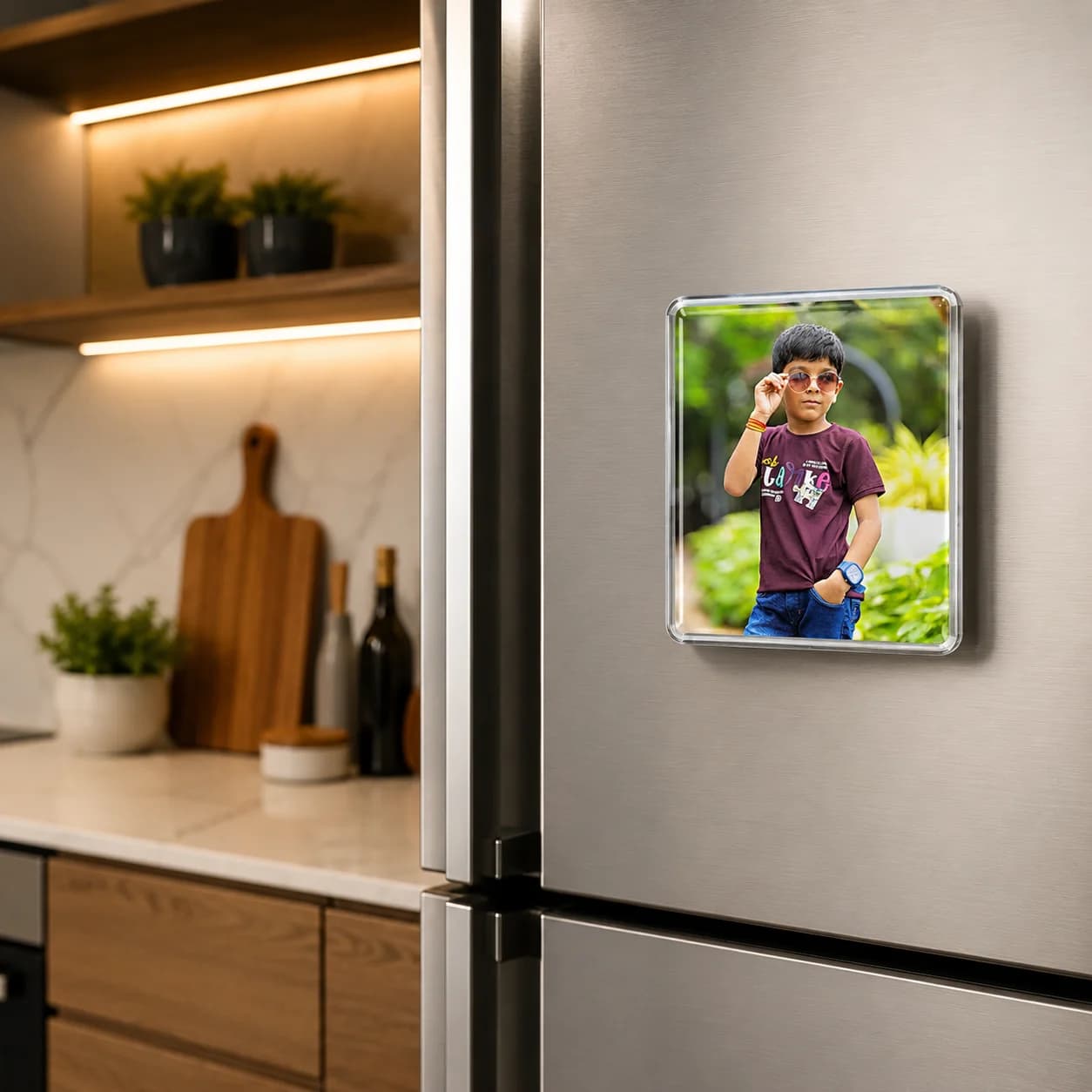 Personalized Fridge Magnet view 2